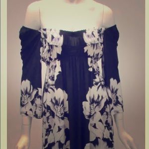 Off shoulder floral dress by Muse